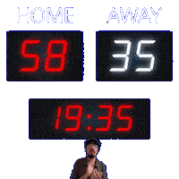 35 Away Sticker