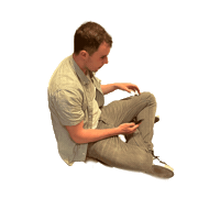 passoutprints lewis waumsley Sticker
