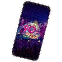 Party 90Ies Sticker by 90s Super Show