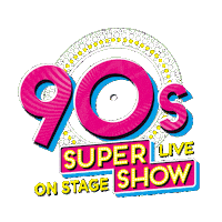 Party 90Ies Sticker by 90s Super Show