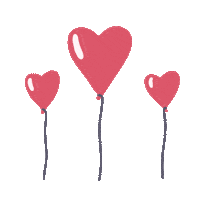 valentines day hearts Sticker by BuzzFeed Animation