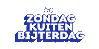 DeZondag wandelen zondag verrekijker dezondag Sticker