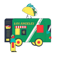 Los Angeles Usa Sticker by Culture Trip