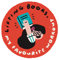 Read A Book Sticker by sembangsembang