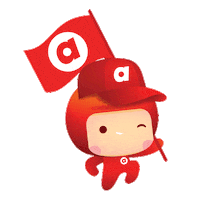 Flag March Sticker by airasia rewards