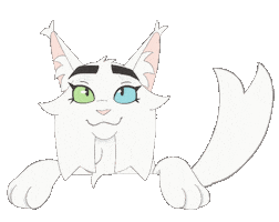 Packo_comics happy cat cheerful webcomic Sticker