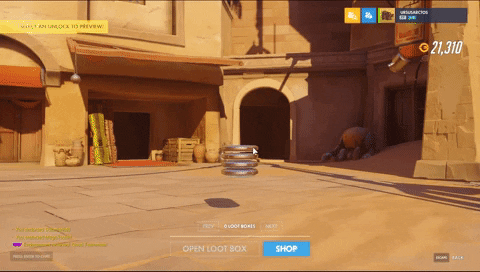 UrsusArctos1121 giphygifmaker ow loot box bug GIF