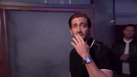 melroseee giphygifmaker jake gyllenhaal james corden late late show GIF