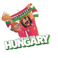 Euro Hungary Sticker by Manne Nilsson