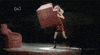 chair throw GIF