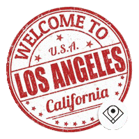 Los Angeles California Sticker by Passporter