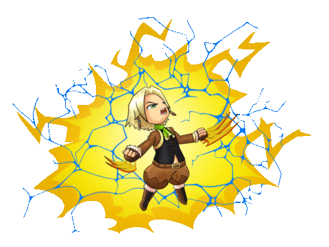 Attack Thunder Sticker