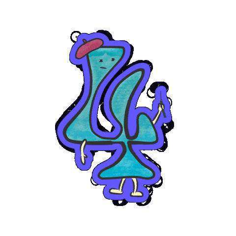 Illustration Character Sticker