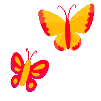 Butterfly Sticker by Kew Gardens
