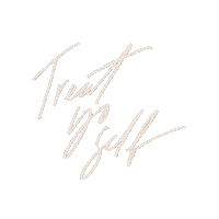 Hand Lettering Treat Yo Self Sticker