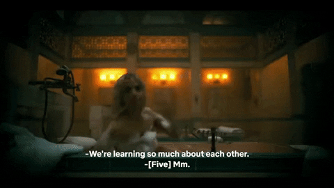 MCMinnow giphyupload umbrella academy s3e3 number five GIF