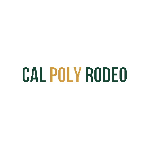 Sticker by calpolyrodeo