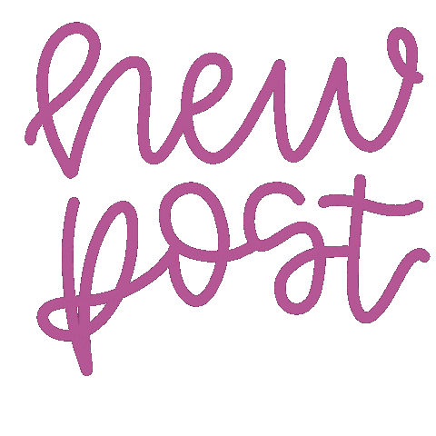 Pink Post Sticker