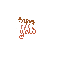 thedefiantdaughter fall autumn yall happy fall Sticker