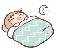Sleepy Good Night Sticker by HitoPotato