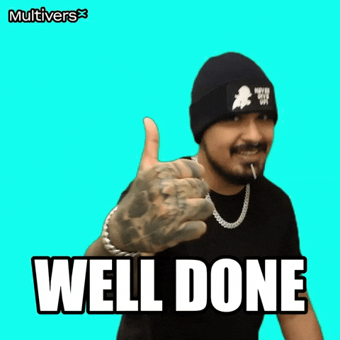 Well Done Good Job GIF by MultiversX