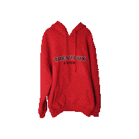 trevieuxclothing red brand clothing hoodie Sticker