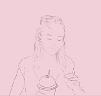 lucidmullet art animation girl cool GIF