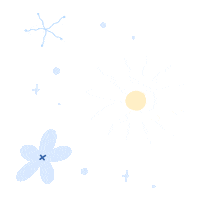 Happy Flower Sticker