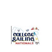 Icsa College Sailing Sticker by maisamedia