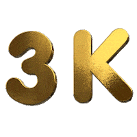 3K Sticker