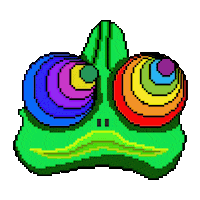 Pixel Rainbow Sticker