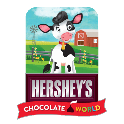 Cow Cupcake Sticker by Hershey's Chocolate World