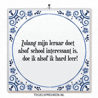School Humor GIF by Tegelspreuken.nl