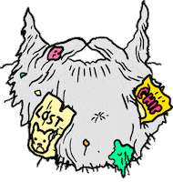 beard barba sucia Sticker by barbudos_uruguay