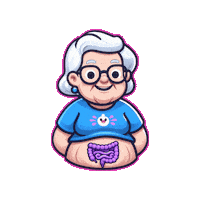 ibdassistant old salud prevencion ibd Sticker