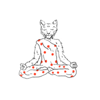 best friend meditate GIF by MaggieRAPT