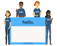 Crew Hello Sticker by Central Church