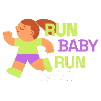Fitness Running Sticker by Haskell Cosméticos