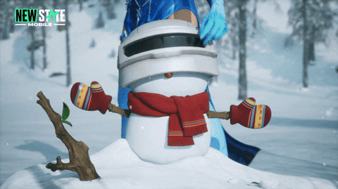 NEWSTATEMOBILE giphyupload smile helmet snowman GIF