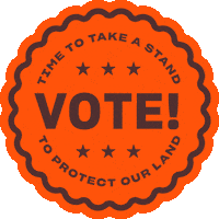 Register To Vote Sticker by Protect Our Winters
