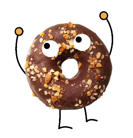 lamerendadellafragola giphyupload vegan donut vegano Sticker