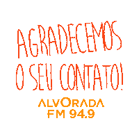 Belo Horizonte Radio Sticker by Rádio Alvorada FM 94,9