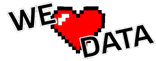 MediaData giphyupload heart linz welovedata Sticker