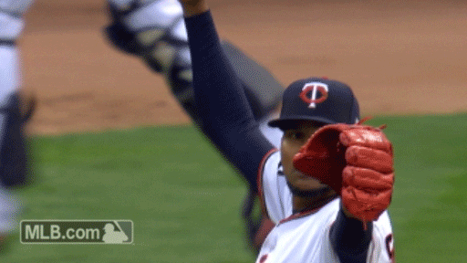 fist santana GIF by MLB