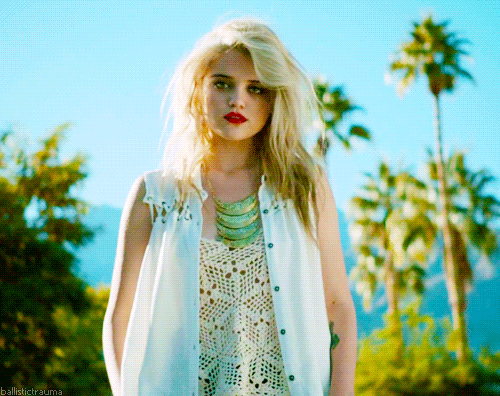 white jacket girl GIF