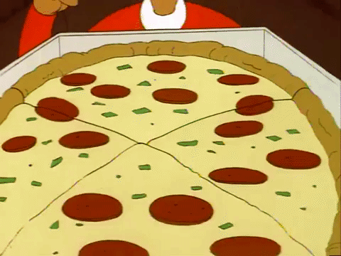 hey arnold pizza GIF
