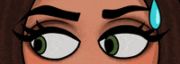 Laylavito_ eyes scared anxious laylavito GIF