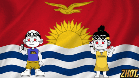 South Pacific Flag GIF by Zhotcita