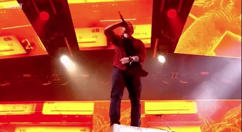 ed sheeran GIF by Glastonbury Festival 2017