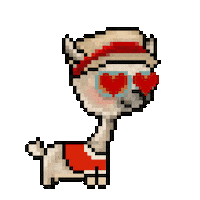 Pixel Travelling Sticker